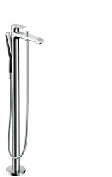 Напольный смеситель Metris Classic неповоротный излив, с лейкой, Hansgrohe 31471000 Hansgrohe