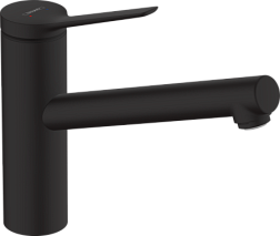 Смеситель для кухни Zesis M33 матовый, поворотный излив, чёрный цвет, Hansgrohe 74802670 Hansgrohe