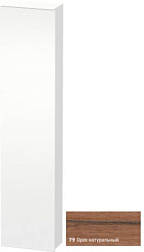 Шкаф-колонна DuraStyle 40х24х180 см, корпус-белый матовый, фронт-орех натуральный, левый, подвесной монтаж, Duravit DS1228L7918 Duravit