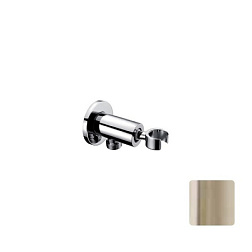 Шланговое подключение никель, с держателем, Paini 50PW480TT Paini