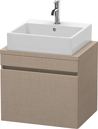 Модуль под раковину DuraStyle 60х47,8х51,2 см, без консоли, лен, Duravit DS530007575 Duravit