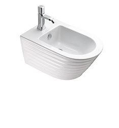 Биде New Zero 35х55 см, с декором, подвесное, без крышки, Catalano 1BS55ZE00 Catalano