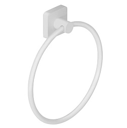 Кольцевой полотенцедержатель Vela S матовый, цвет белый, Kludi 2597853 Kludi
