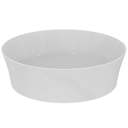 Накладная раковина Ipalyss 40х40х12 см, технология Diamatec®, санфарфор, Ideal Standard E139801 Ideal Standard