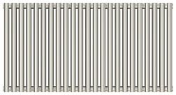 Отопительный дизайн-радиатор Эстет 103,5х50 см, 23 секции, белый, двухрядный коаксиальный, Сунержа 12-0332-5023 Сунержа