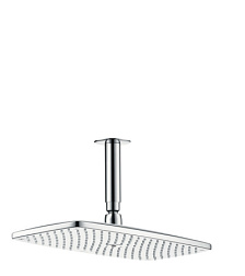 Лейка верхнего душа Raindance E ecosmart 9 л / мин, 36 см, square, с держателем, Hansgrohe 26604000 Hansgrohe