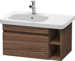 Модуль под раковину DuraStyle 73х44,8х39,8 см, для чаши слева, орех тёмный, Duravit DS639402121 Duravit