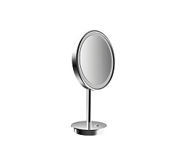 Настольное косметическое зеркало для ванной Pure 34,7 см, хром, с подсветкой, Emco 1094 060 09 Emco