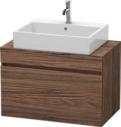 Модуль под раковину DuraStyle 80х47,8х51,2 см, без консоли, орех темный, Duravit DS530202121 Duravit