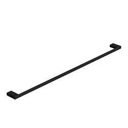 Горизонтальный полотенцедержатель Vela C 80 см, матовый, цвет черный, Kludi 3196139 Kludi