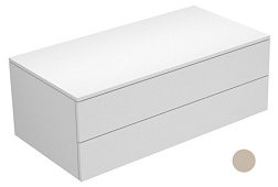 Тумба для ванной Edition 400 2 ящика, кашемир, подвесной монтаж 105х53,5х38,2 см, Keuco 31752280000 Keuco
