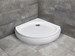 Поддон Patmos B 90х90х16 см, четверть круга, акриловый, Radaway 4T99155-03 Radaway
