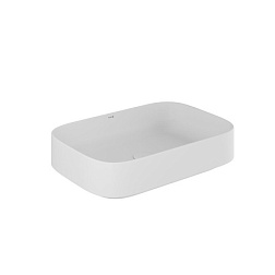 Накладная раковина Resa 60х40х10,5 см, S, санфарфор, белый матовый, Kludi 58CW4053 Kludi