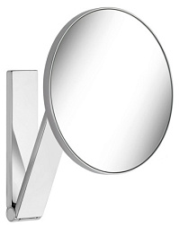 Настенное косметическое зеркало для ванной iLook_move round, цвет стальной, Keuco 17612070000 Keuco