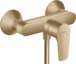 Настенный смеситель без излива Talis E шлифованная, бронза, без лейки, Hansgrohe 71760140 Hansgrohe