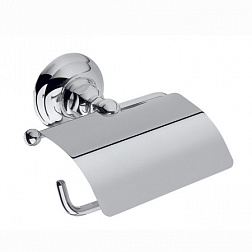 Держатель туалетной бумаги Accessori Classica хром, с крышкой, Nicolazzi 1492CR Nicolazzi