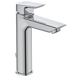 Смеситель для умывальника Tesi хром, неповоротный излив, с донным клапаном, Ideal Standard A6563AA Ideal Standard