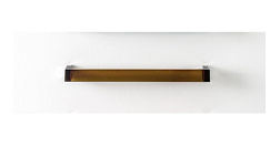 Горизонтальный полотенцедержатель Kartell by laufen 30 см, янтарный, прозрачный, Laufen 3.8133.0.081.000.1 Laufen