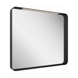 Зеркало Strip 80,6х70,6 см, черное, с подсветкой, Ravak X000001571 Ravak