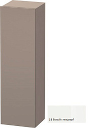 Шкаф-колонна DuraStyle 40х36х140 см, фронт - белый глянцевый, корпус -  базальт матовый, правый, подвесной монтаж, Duravit DS1219R2243 Duravit