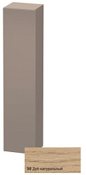 Шкаф-колонна DuraStyle 40х36х180 см, корпус-базальт матовый, фронт-дуб натуральный, левый, подвесной монтаж, Duravit DS1229L3043 Duravit