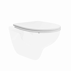 Сиденье для унитаза Xpro дюропласт, с микролифтом, быстросъемное, Kerama Marazzi XPRO.seat.02\WHT Kerama Marazzi