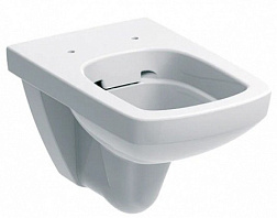 Подвесной унитаз Selnova 35х53 см, безободковый, без сиденья, Geberit 500.275.01.1 Geberit
