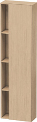 Шкаф-колонна DuraStyle 50х24х180 см, дуб натуральный, правый, подвесной монтаж, Duravit DS1248R3030 Duravit
