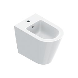 Биде Zero 35х55 см, с 1 отв. под смеситель, покрытие cataglaze+, без крепежа, напольное, без крышки, Catalano 0119551001 Catalano