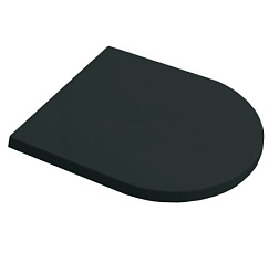 Сиденье для унитаза Futura цвет lavagna, дюропласт, с микролифтом, быстросъемное, Hatria Y9AQ06 Hatria