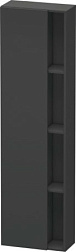 Шкаф-колонна DuraStyle 50х24х180 см, графит матовый, левый, подвесной монтаж, Duravit DS1248L4949 Duravit