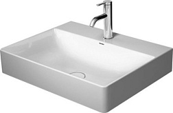 Подвесная раковина DuraSquare 60х47х11 см, санфарфор, Duravit 2353600041 Duravit