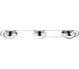 Крючок Accessori vari тройной, хром, Remer RB313CR Remer