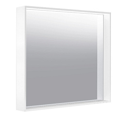 Зеркало Plan blue 80х70 см, полотно, белый, с подсветкой, Keuco 33097302500 Keuco