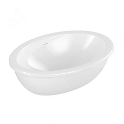 Встраиваемая снизу раковина Loop&Friends 57х41 см, санфарфор, Villeroy&Boch 4A540001 Villeroy&Boch