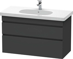 Модуль под раковину DuraStyle 100х45,3х61 см, графит матовый, Duravit DS648504949 Duravit