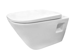 Подвесной унитаз Gap 34х54 см, с сиденьем, Roca 7346477000+ZRU9307682 Roca