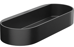 Контейнер для хранения в ванной WallStoris матовый черный, Hansgrohe 27913670 Hansgrohe