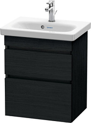 Модуль под раковину DuraStyle 50х36,8х61 см, компакт, дуб чёрный, Duravit DS640301616 Duravit