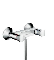 Настенный смеситель без излива Logis с двумя рукоятками, без лейки, Hansgrohe 71263000 Hansgrohe