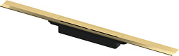 Дренажный желоб TECEdrainprofile 90х5,5 см, polished gold optic / глянец, позолоченный, без сифона, без решетки, TECE 670912 TECE