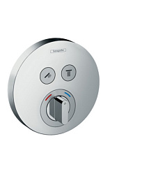 Лицевая часть встраиваемого смесителя ShowerSelect S 2 функции, Hansgrohe 15748000 Hansgrohe