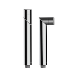 Душевая лейка PLY с поворачивающейся на 360° головкой, easy-clean, 1 режим ручной лейки, без шланга, Bossini B00950.030 Bossini