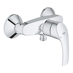 Настенный смеситель без излива Eurosmart отражатели конусные, без лейки, Grohe 33555002 Grohe
