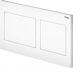 Клавиша смыва Visign for Style VfS21, белая, пластик, механическая, Viega 773250 Viega