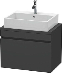 Модуль под раковину DuraStyle 70х47,8х51,2 см, без консоли, графит матовый, Duravit DS530104949 Duravit