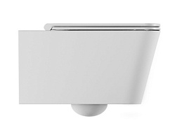 Подвесной унитаз Hide 35х55 см, безободковый, без сиденья, Alice 31210101 Alice