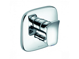 Лицевая часть встраиваемого смесителя Ambienta с автоматическим переключением душ/ванна, 2 функции, Kludi 536500575 Kludi