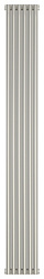 Отопительный дизайн-радиатор Эстет 27х180 см, 6 секций, двухрядный глухой, Сунержа 00-0302-1806 Сунержа