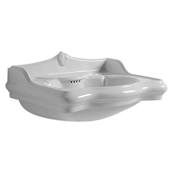 Подвесная раковина Jubilaeum 91х56х32 см, санфаянс, Azzurra JULP0905500MBI/(JUB200/90 bi)*1 Azzurra